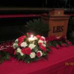 Candle Lighting at Memorial Service Saturday morning