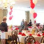 Capital City Country Club all decorated Saturday night