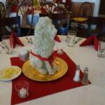Lion on table at CCCC