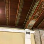 3-23-18 Wakulla Lodge Tour - beautiful ceilings